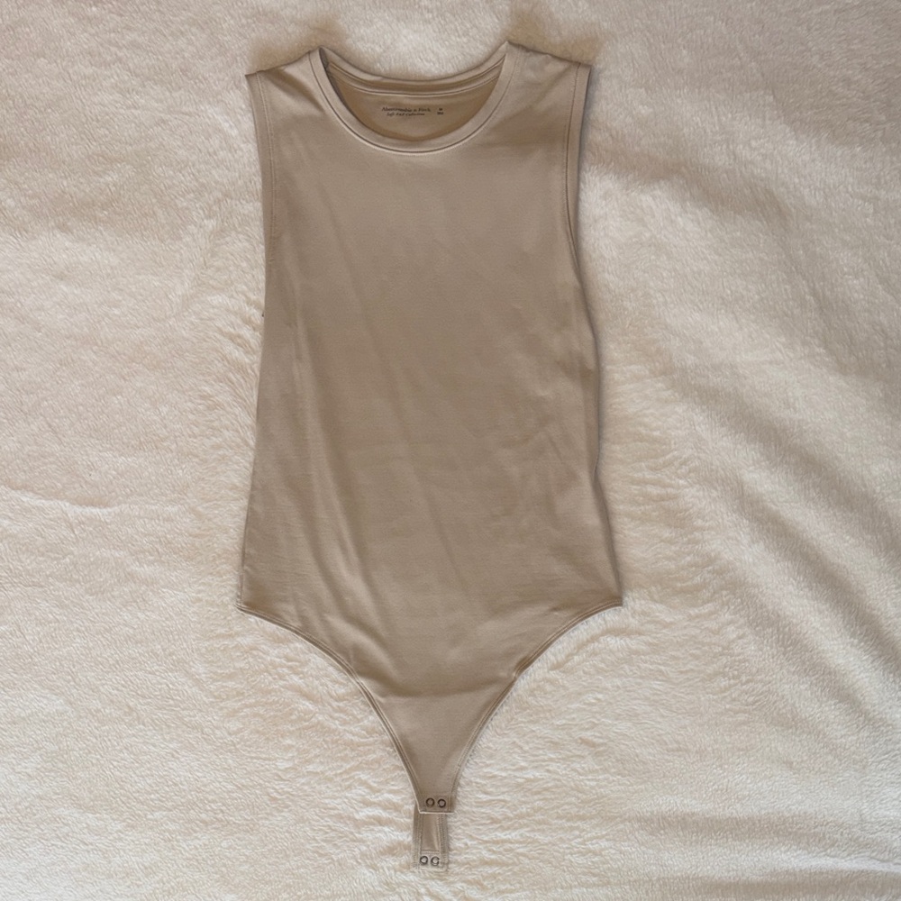 Abercrombie & Fitch Beige Bodysuit